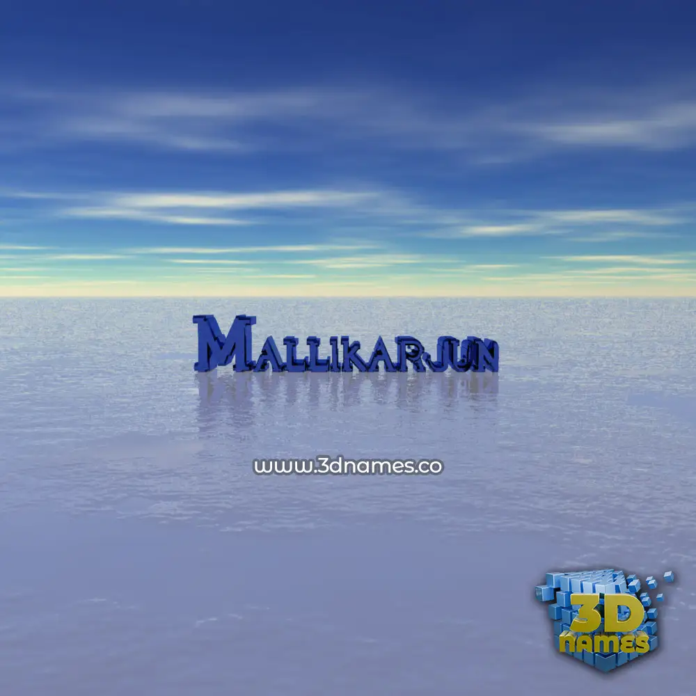 mallikarjun in Horizon style - 3D name wallpaper