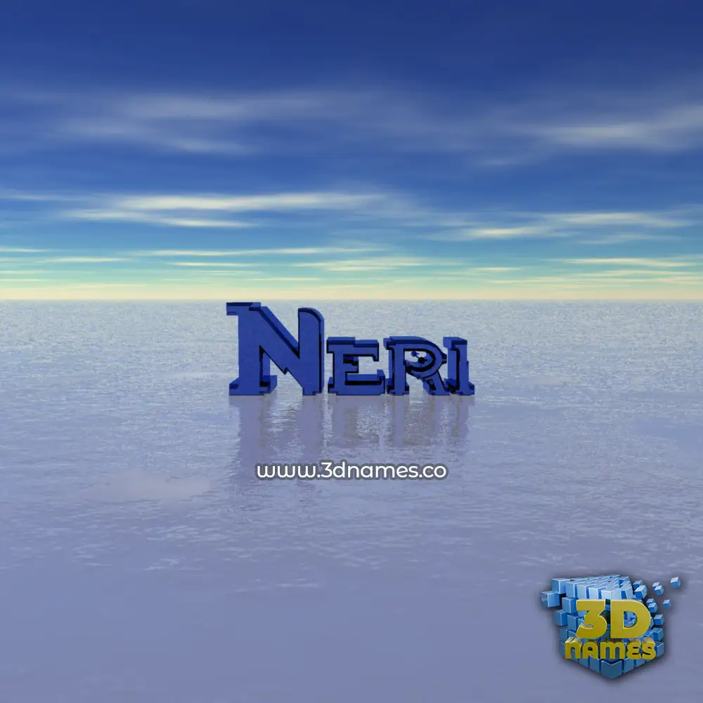 neri in Horizon style - 3D name wallpaper