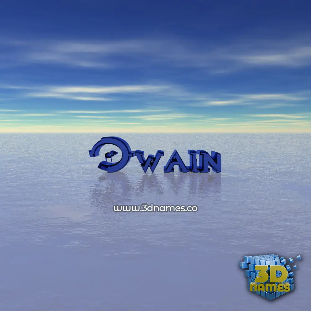 owain in Horizon style - 3D name wallpaper