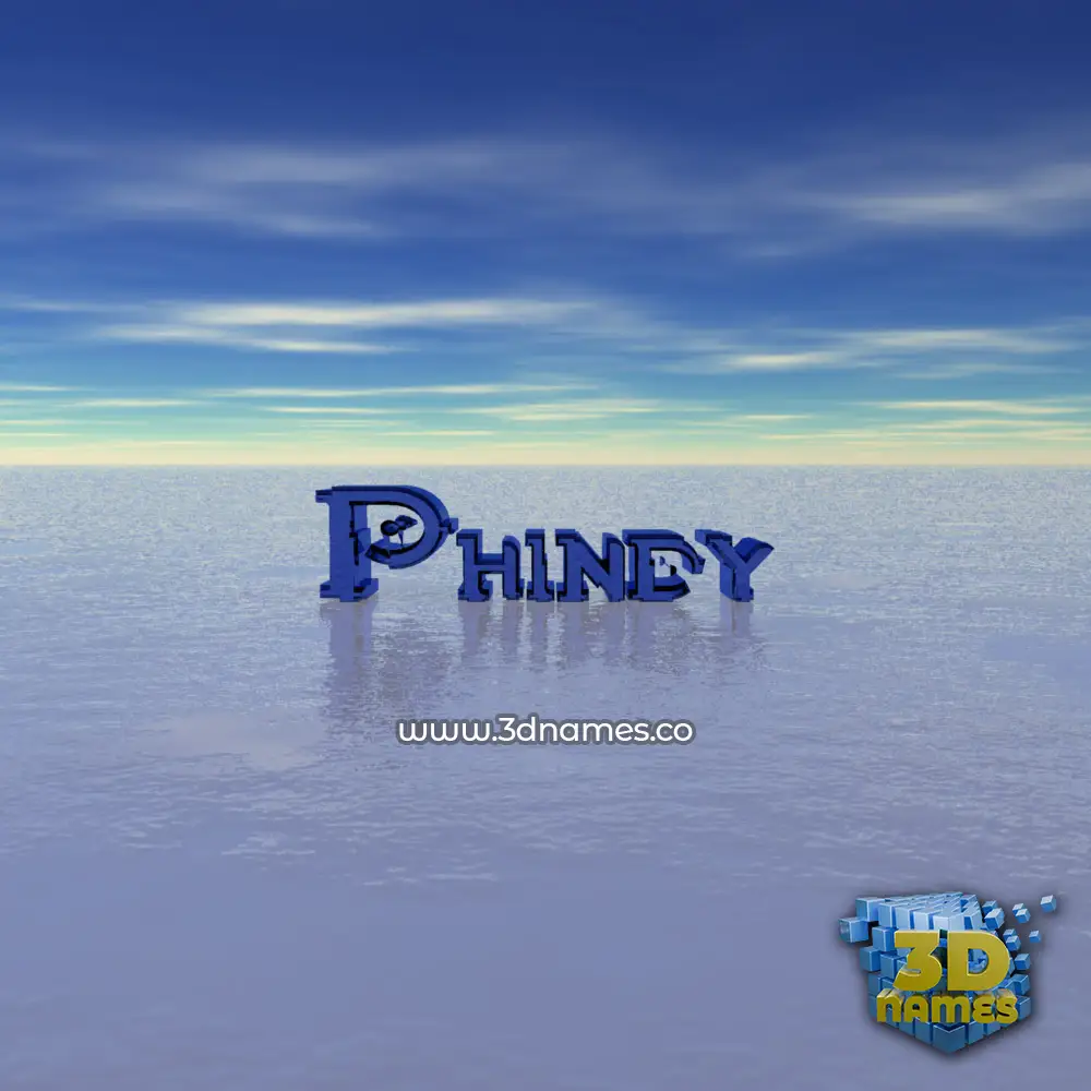phindy in Horizon style - 3D name wallpaper