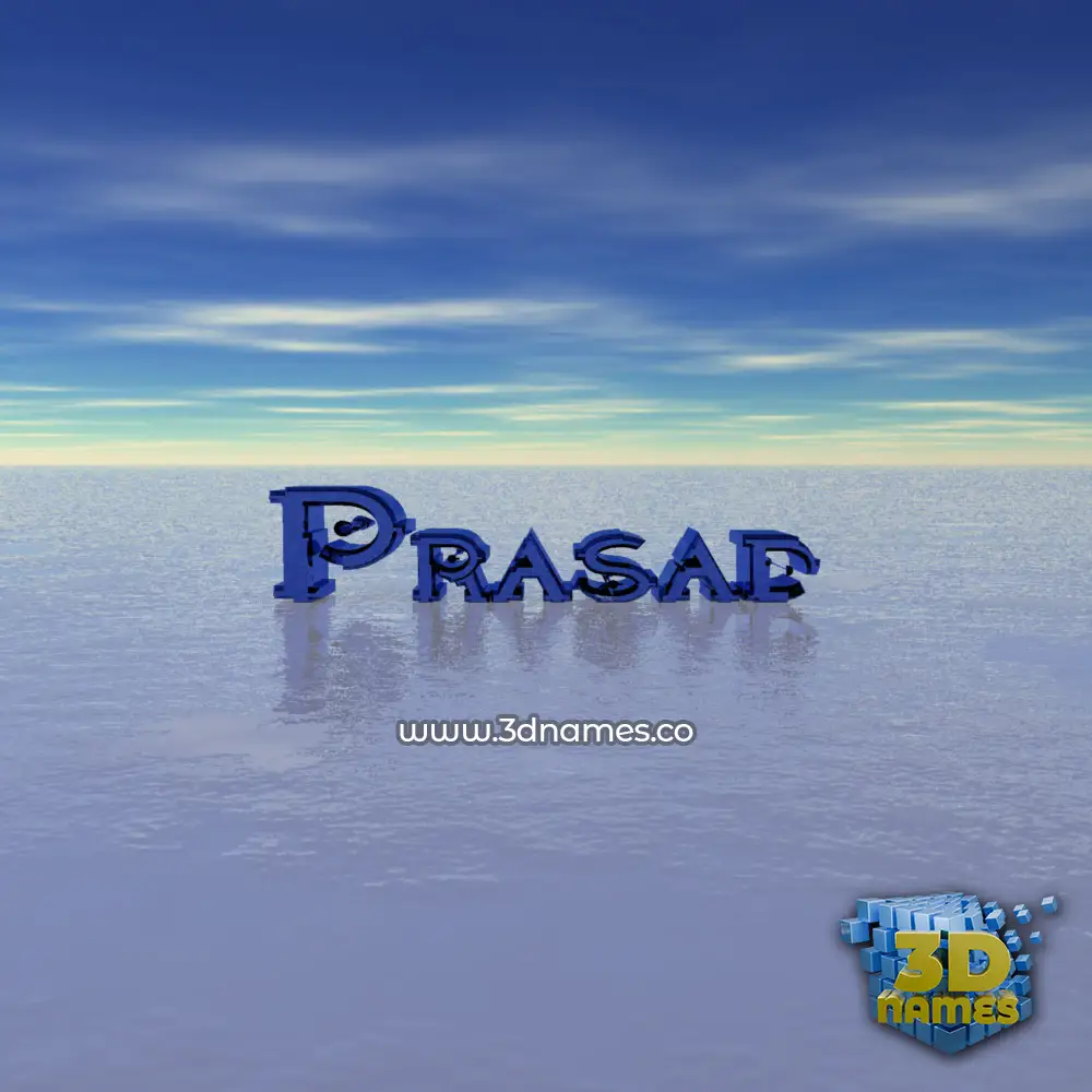 prasad in Horizon style - 3D name wallpaper