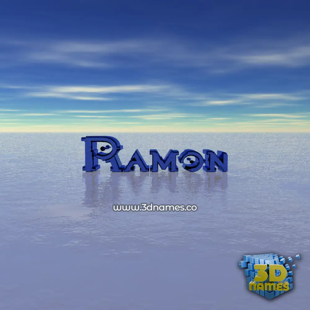 ramon in Horizon style - 3D name wallpaper