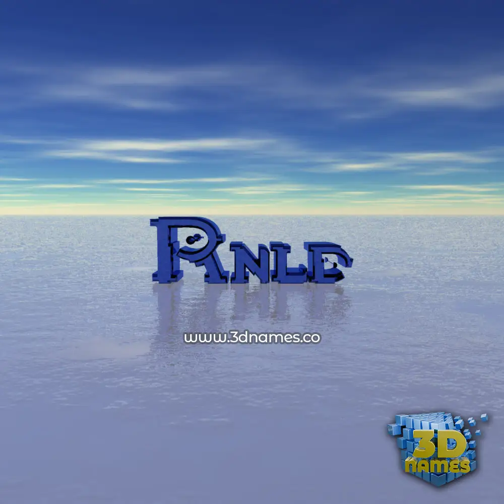 rnld in Horizon style - 3D name wallpaper