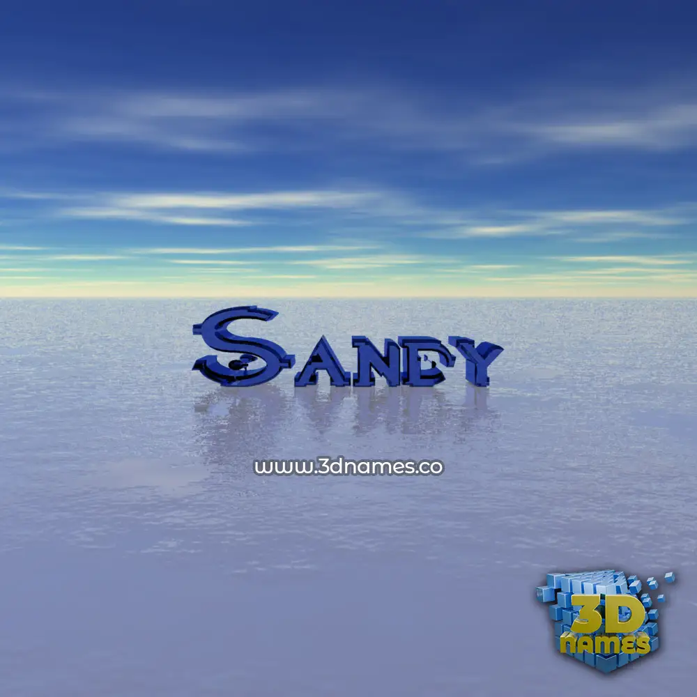 sandy in Horizon style - 3D name wallpaper