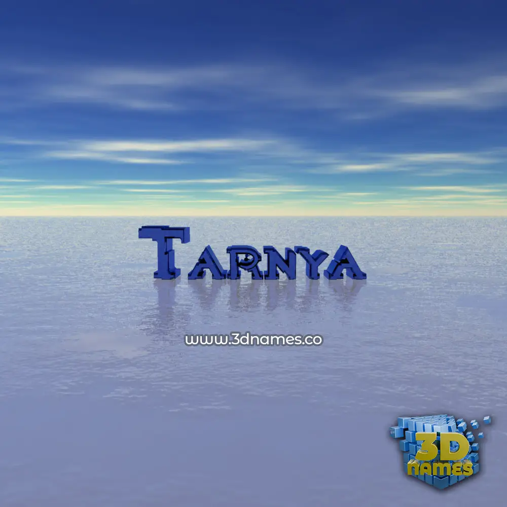 tarnya in Horizon style - 3D name wallpaper
