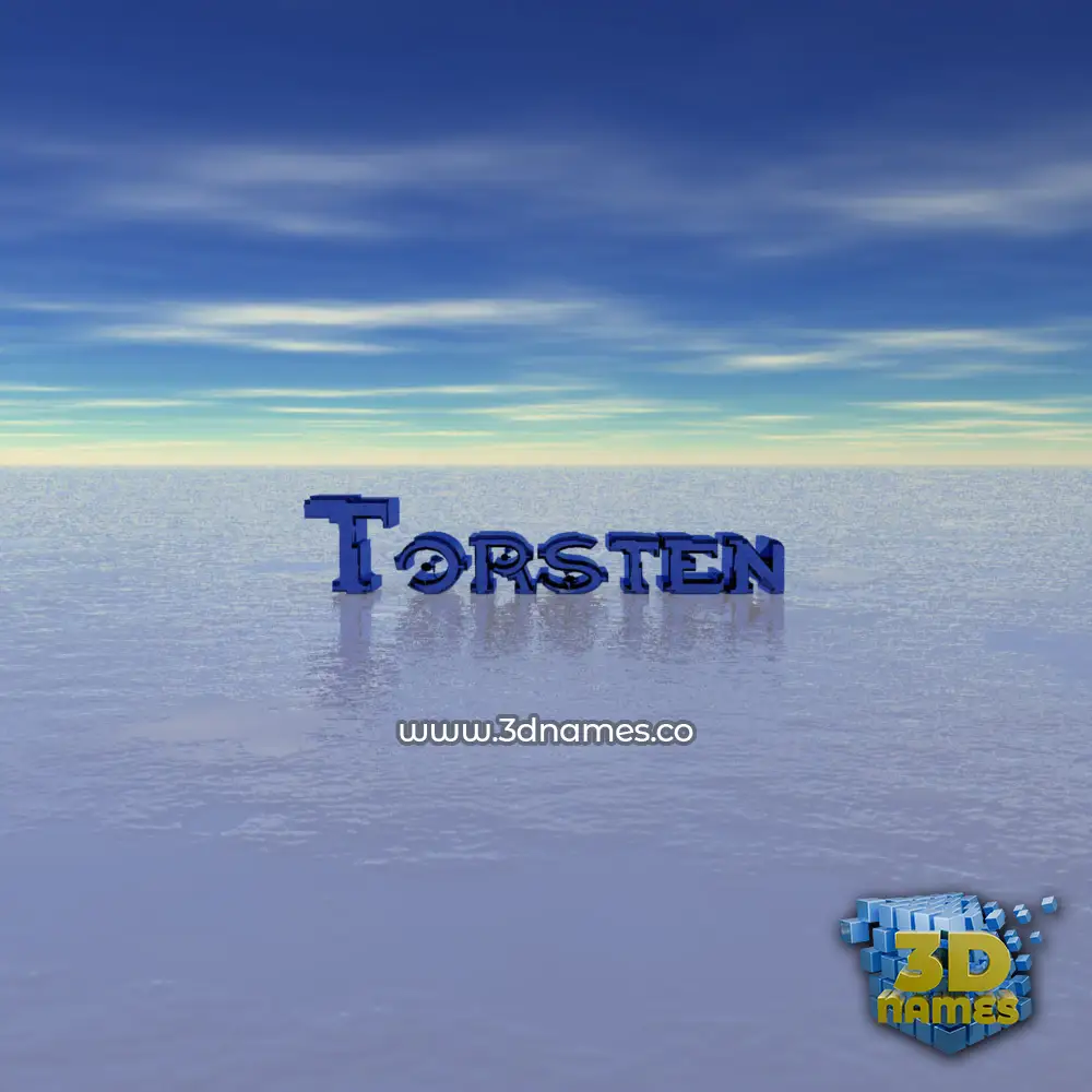 torsten in Horizon style - 3D name wallpaper