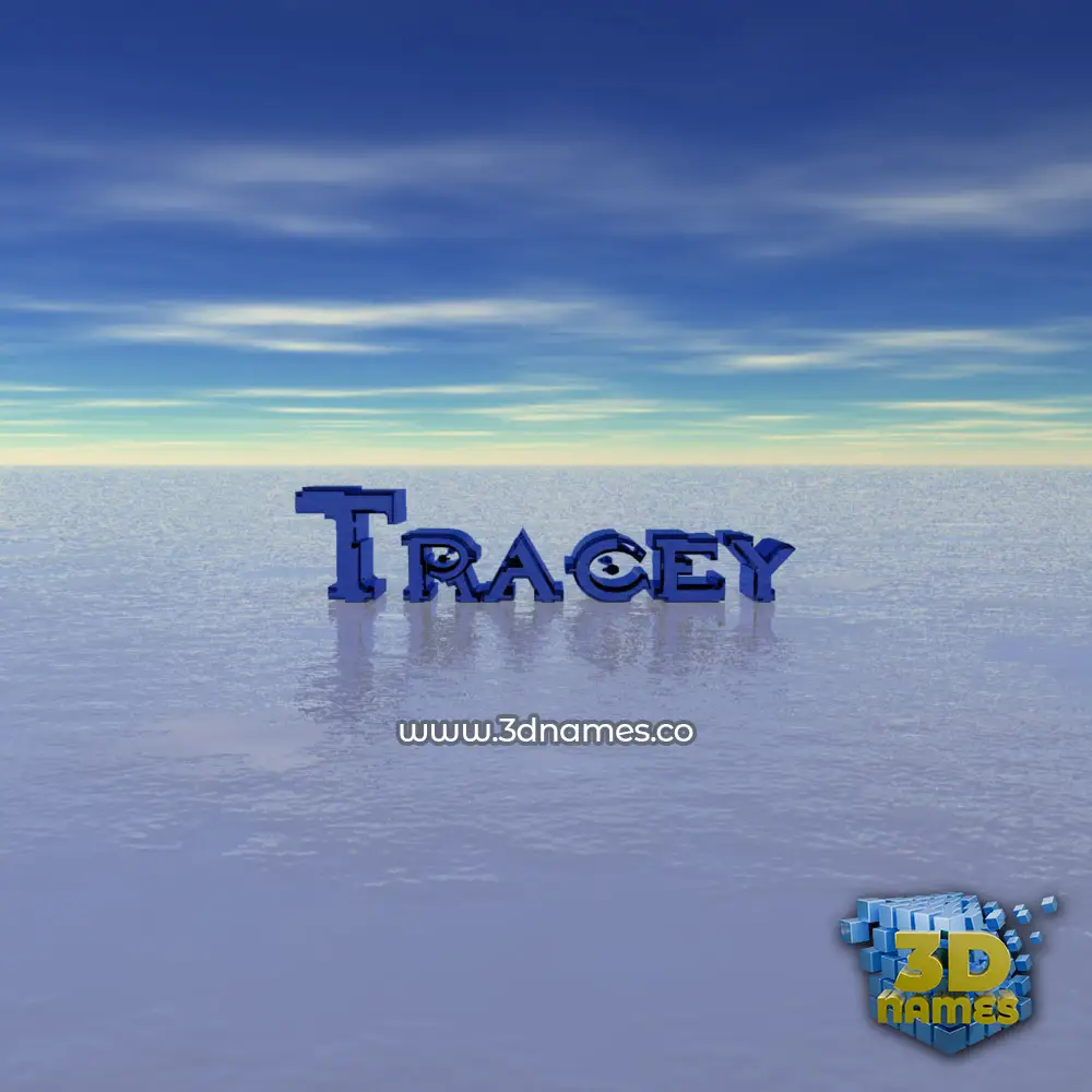 tracey in Horizon style - 3D name wallpaper