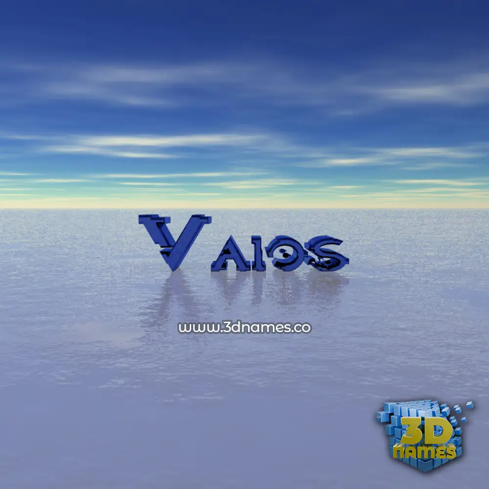 vaios in Horizon style - 3D name wallpaper