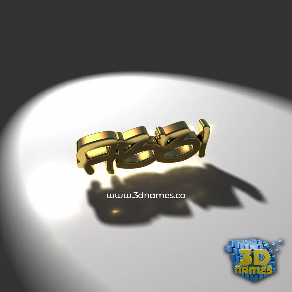 abbi in Gold Shine style - 3D name wallpaper