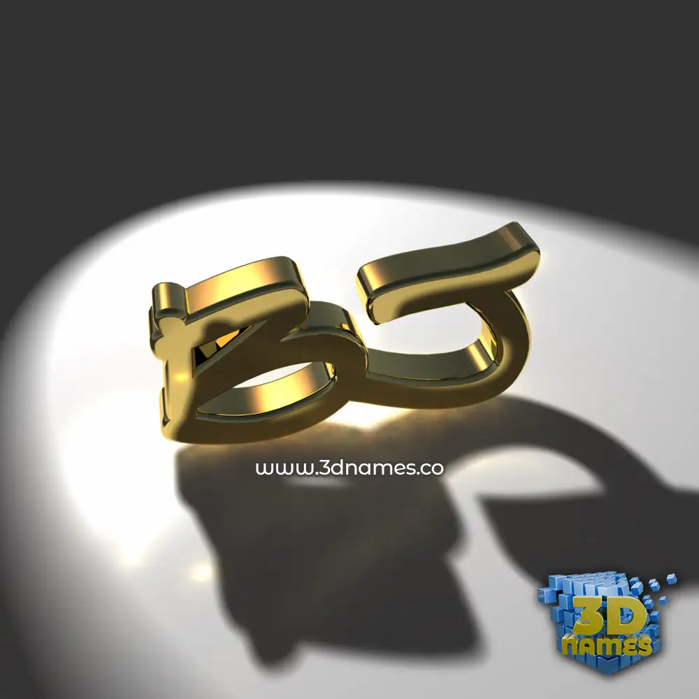bj in Gold Shine style - 3D name wallpaper