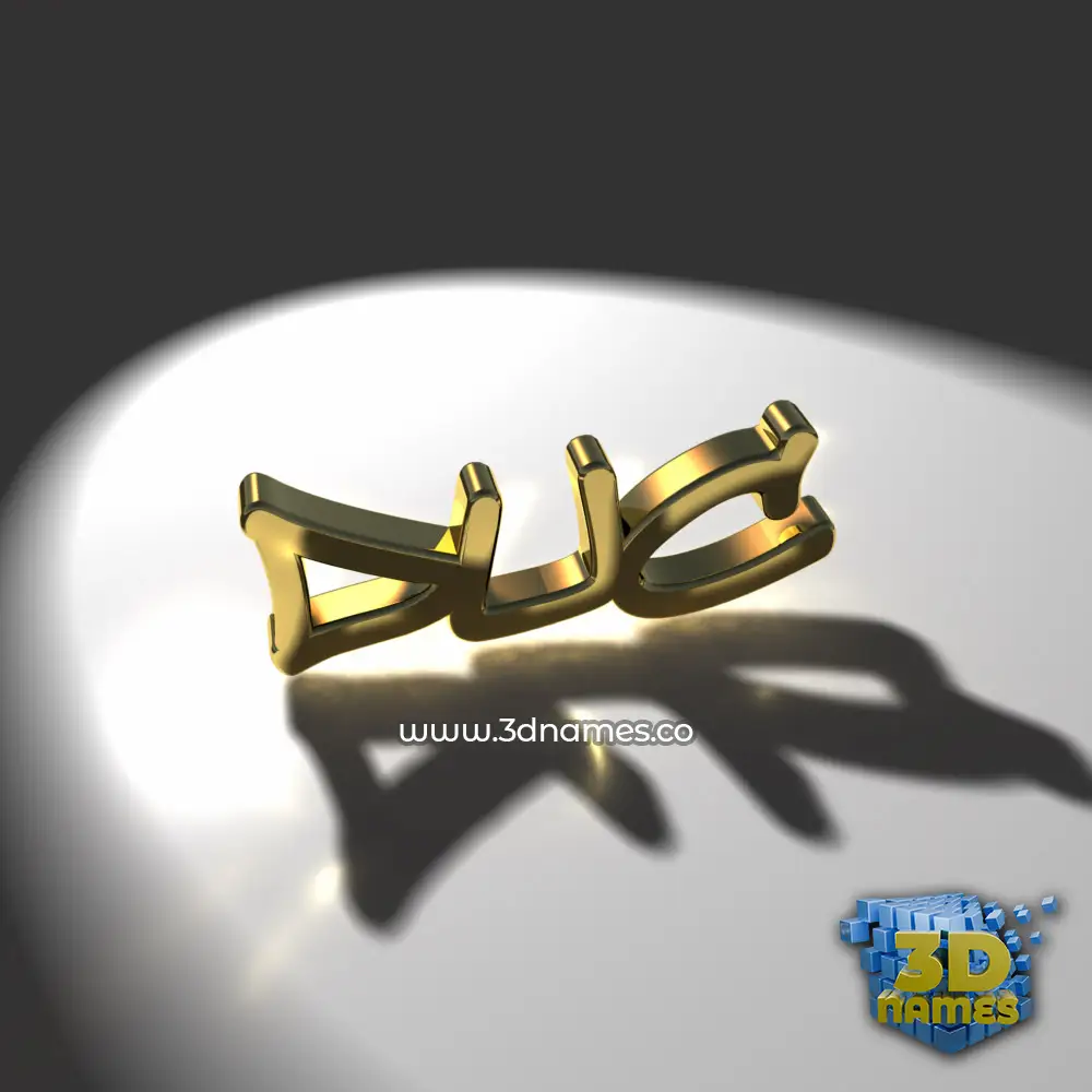 duc in Gold Shine style - 3D name wallpaper