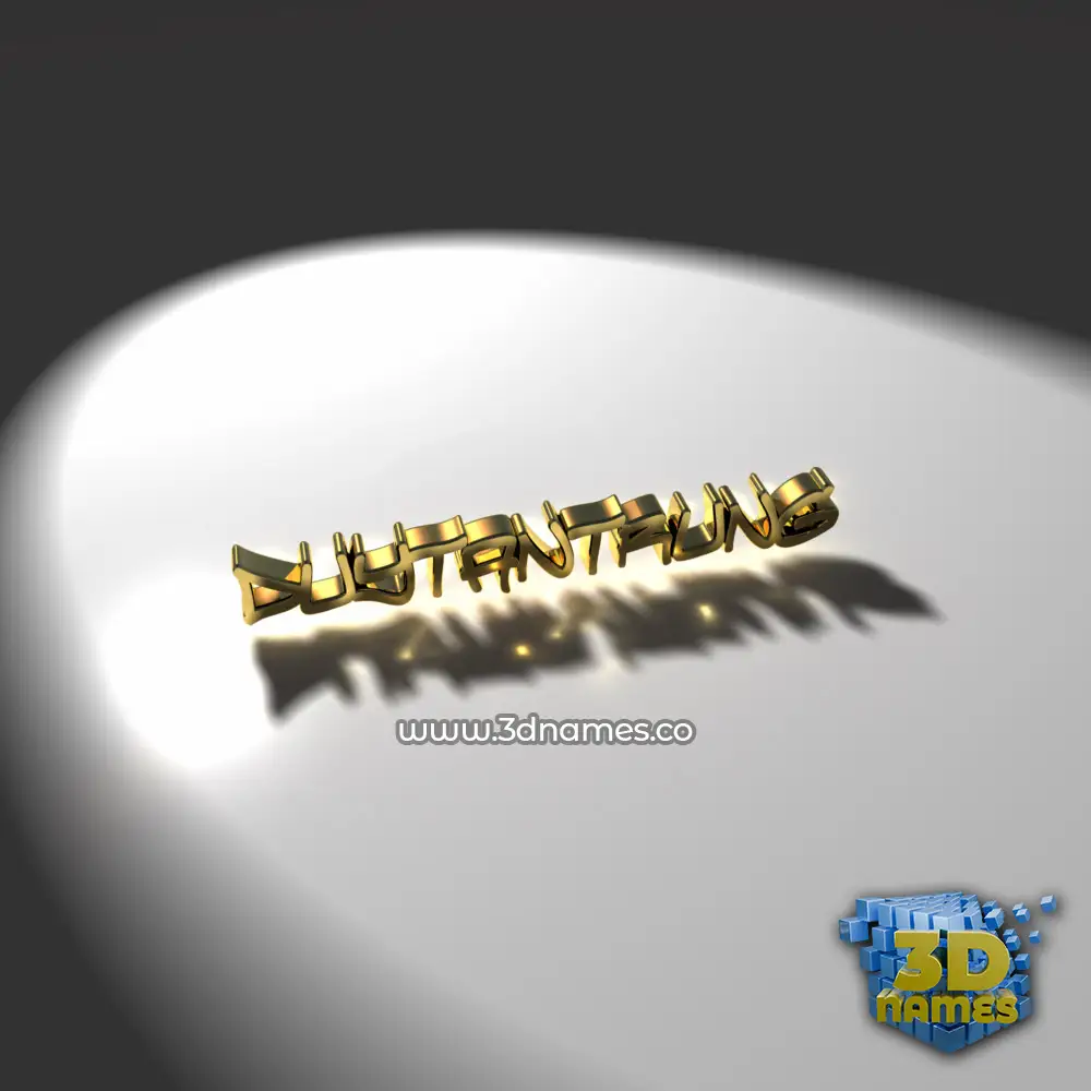 duytantrung in Gold Shine style - 3D name wallpaper