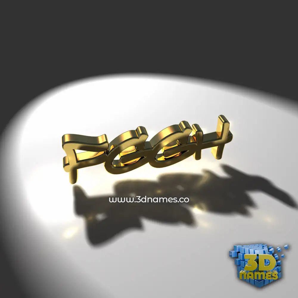 fggh in Gold Shine style - 3D name wallpaper
