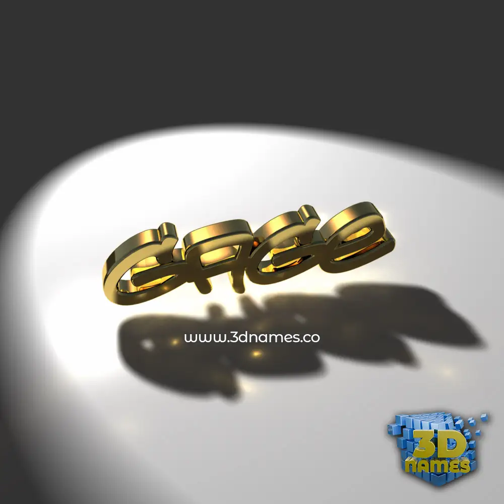 gage in Gold Shine style - 3D name wallpaper