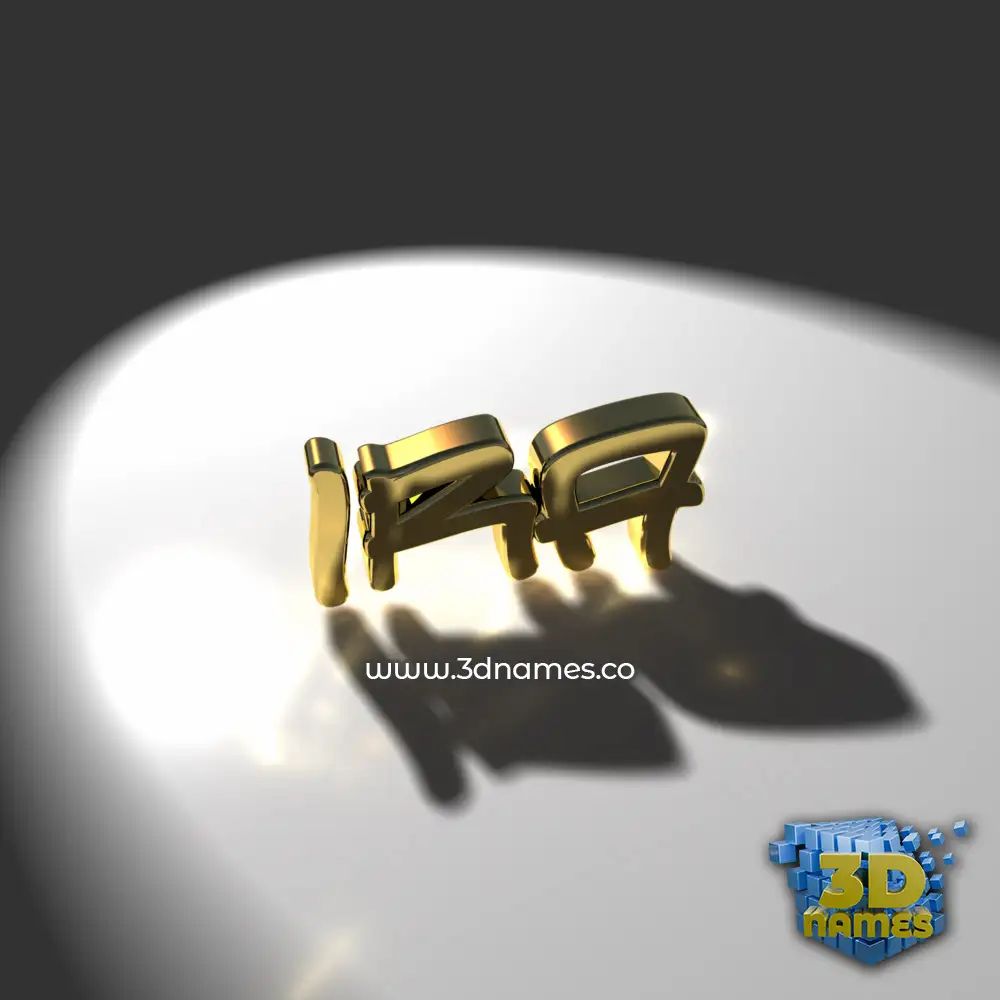 ira in Gold Shine style - 3D name wallpaper