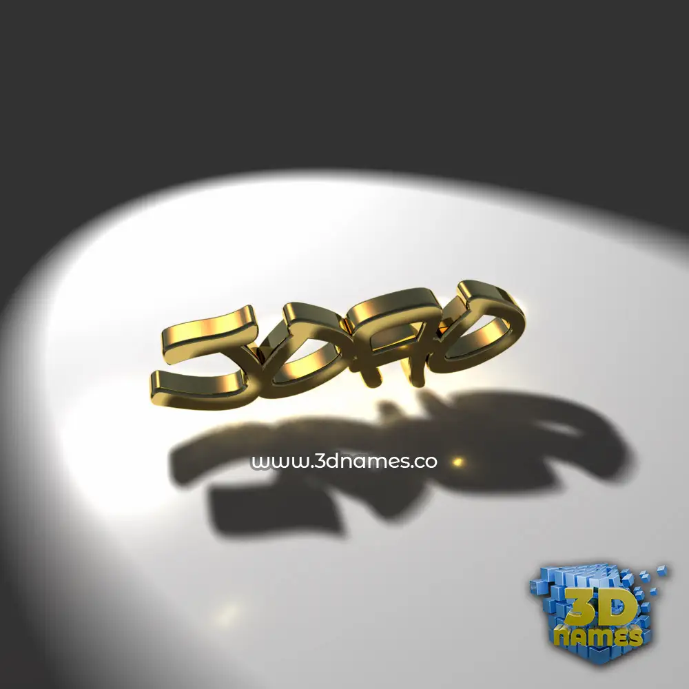 joao in Gold Shine style - 3D name wallpaper