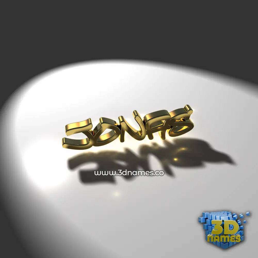 jonas in Gold Shine style - 3D name wallpaper