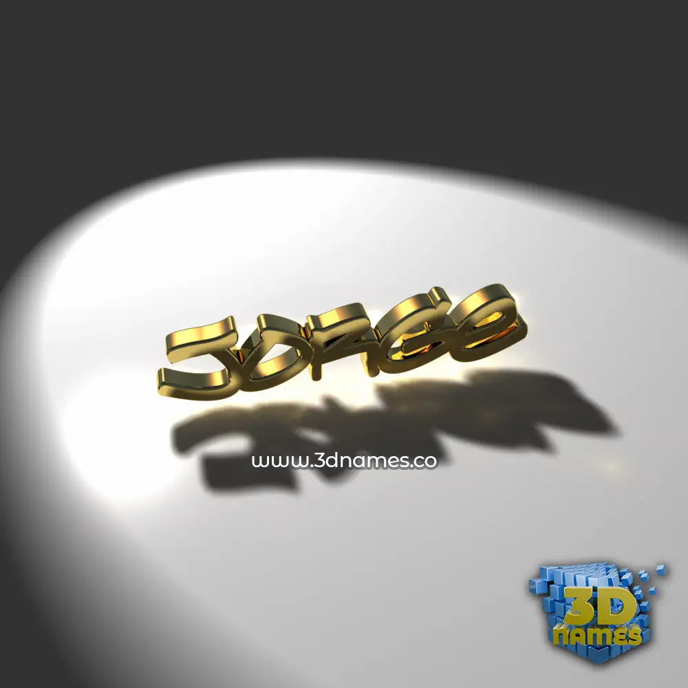 jorge in Gold Shine style - 3D name wallpaper