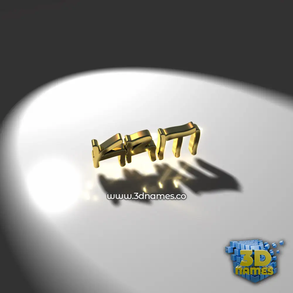 kriti in Gold Shine style - 3D name wallpaper