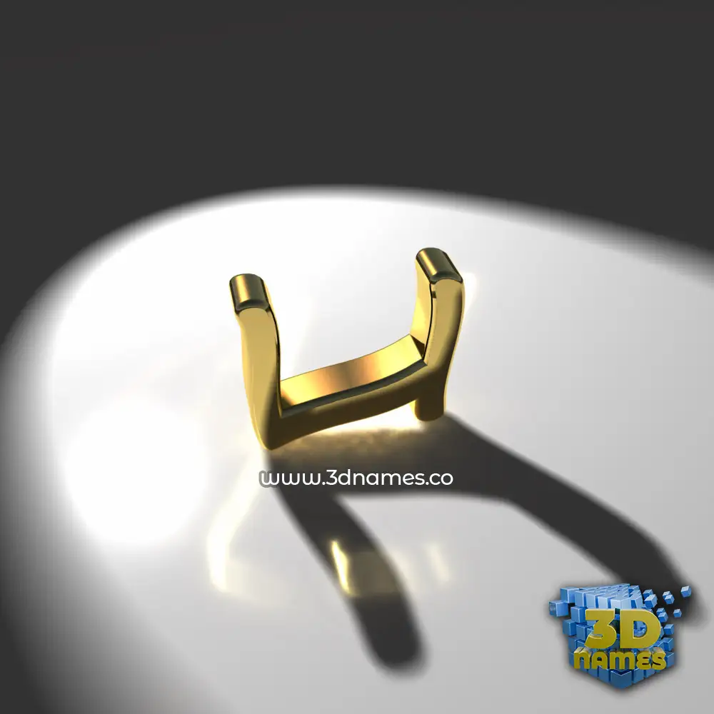 li in Gold Shine style - 3D name wallpaper