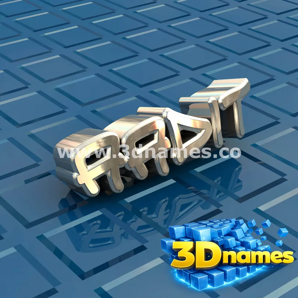 aadit in Blue Bling style - 3D name wallpaper