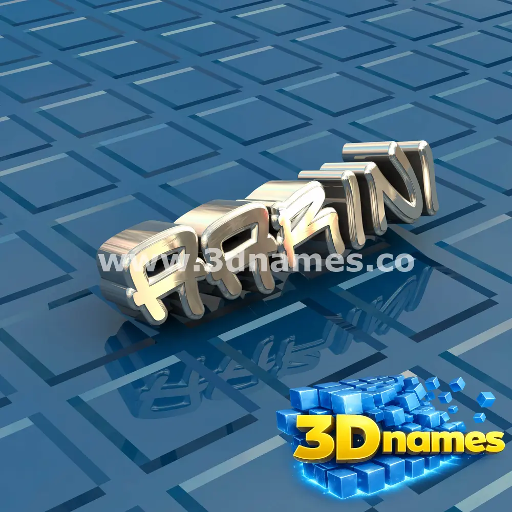 aarini in Blue Bling style - 3D name wallpaper