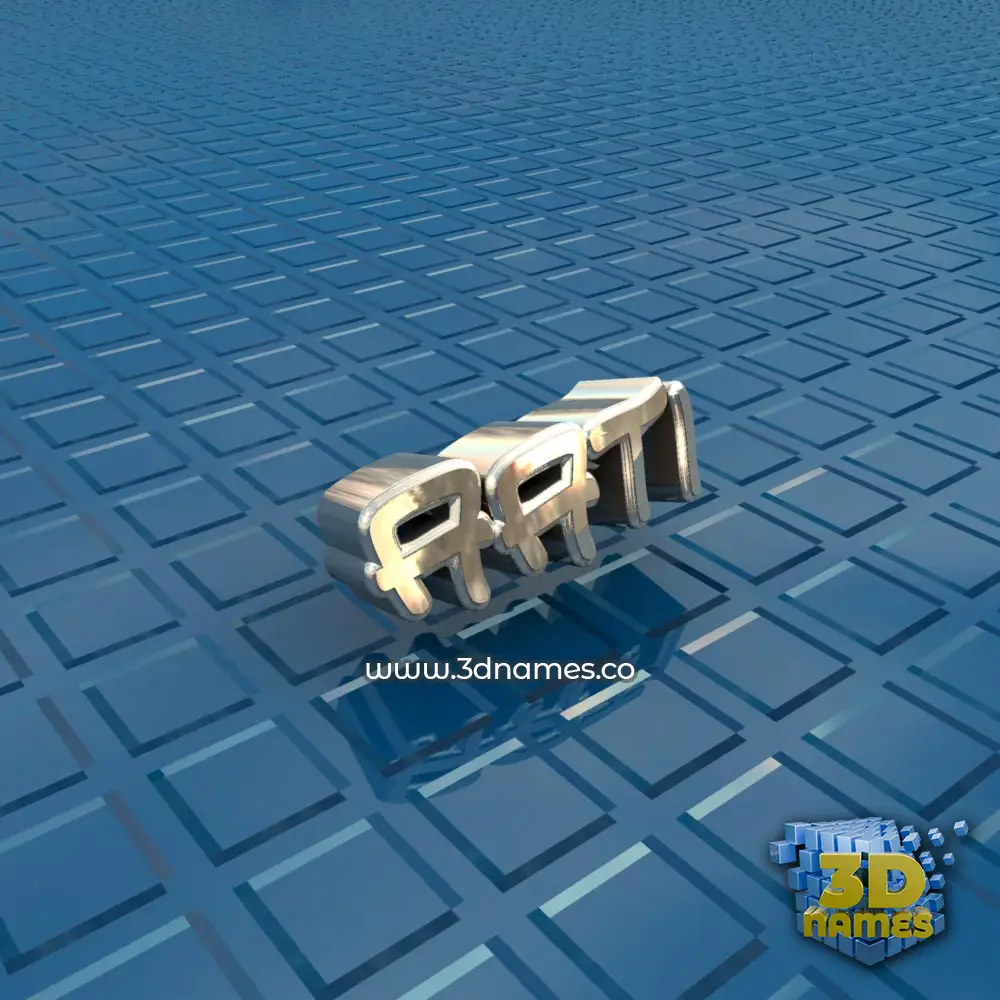 aati in Blue Bling style - 3D name wallpaper