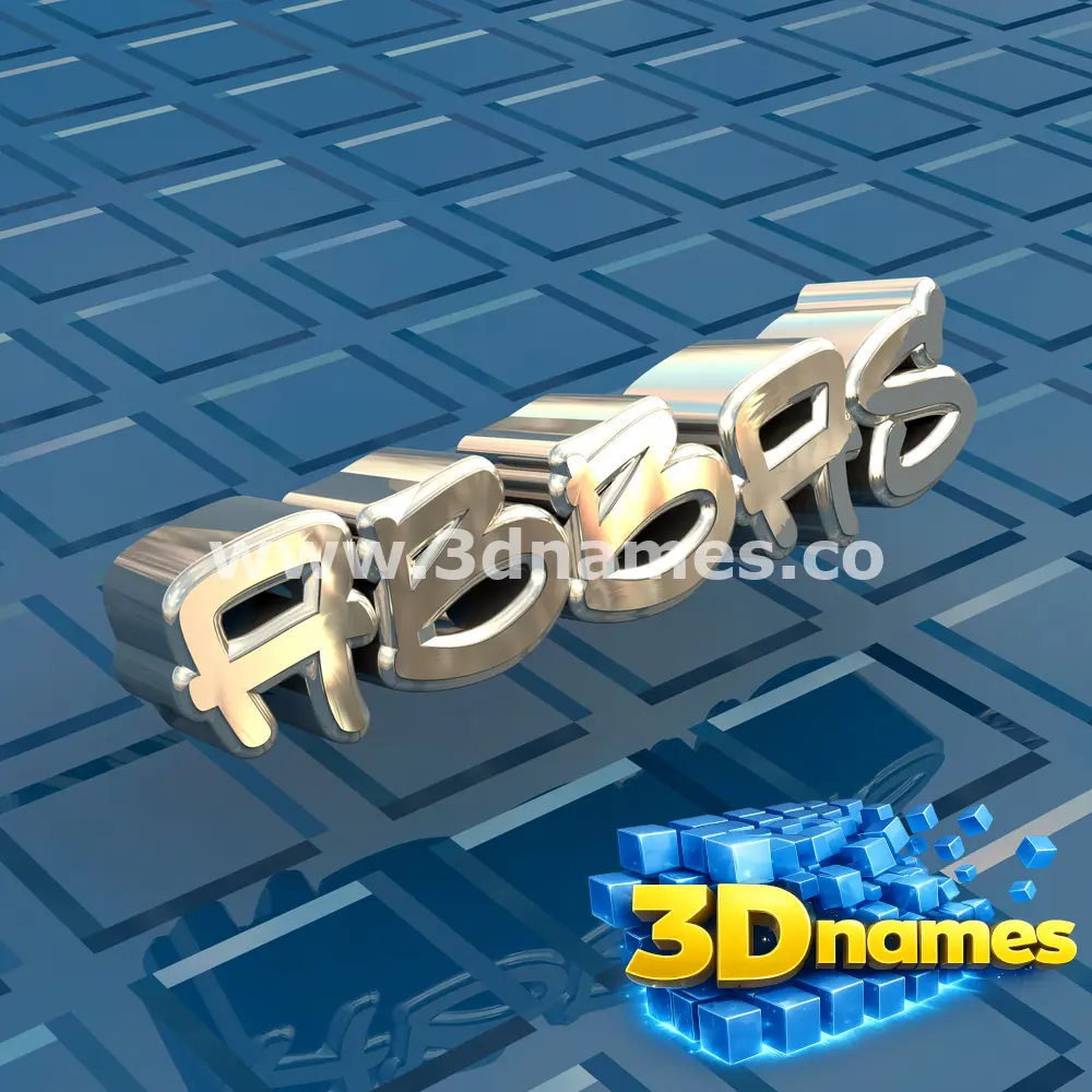 abbas in Blue Bling style - 3D name wallpaper