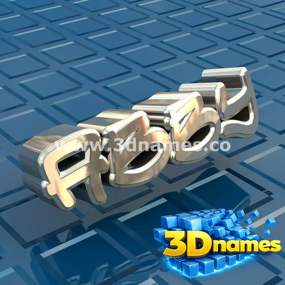 abby in Blue Bling style - 3D name wallpaper