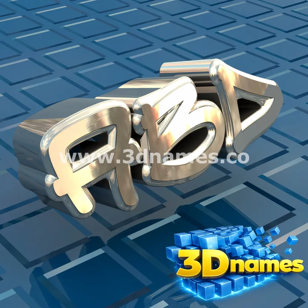 abd in Blue Bling style - 3D name wallpaper