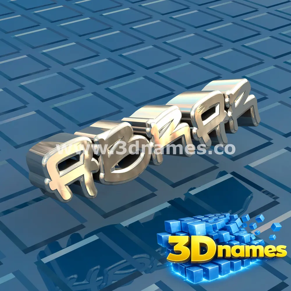 abrar in Blue Bling style - 3D name wallpaper