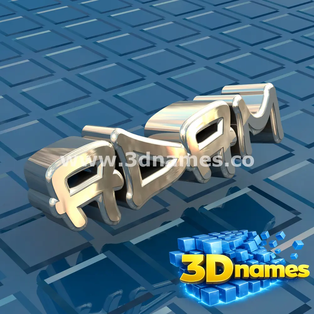 adam in Blue Bling style - 3D name wallpaper