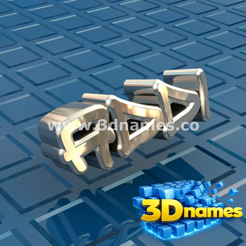 addi in Blue Bling style - 3D name wallpaper
