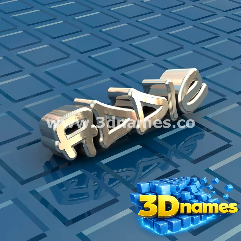 addie in Blue Bling style - 3D name wallpaper