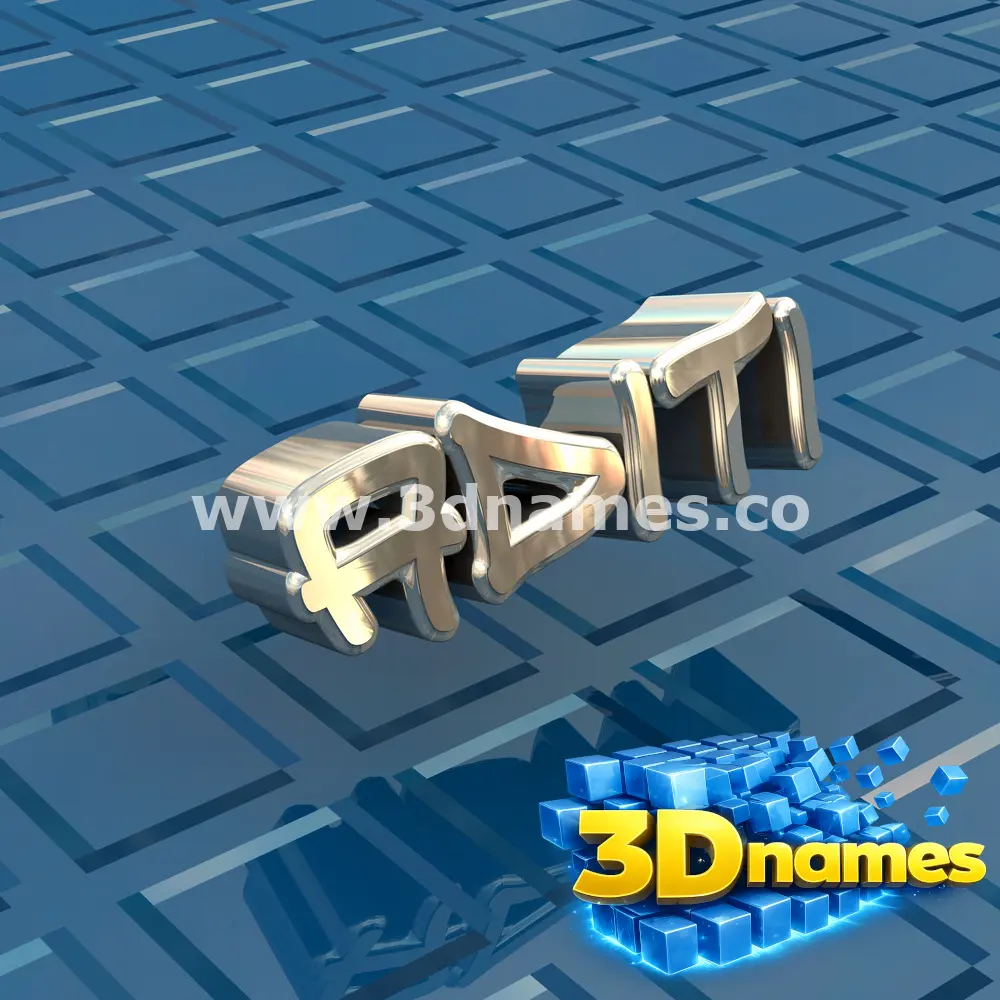 aditi in Blue Bling style - 3D name wallpaper