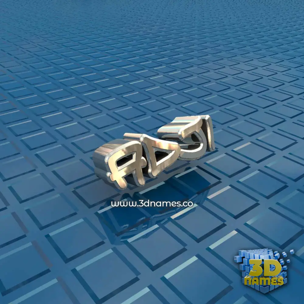adji in Blue Bling style - 3D name wallpaper