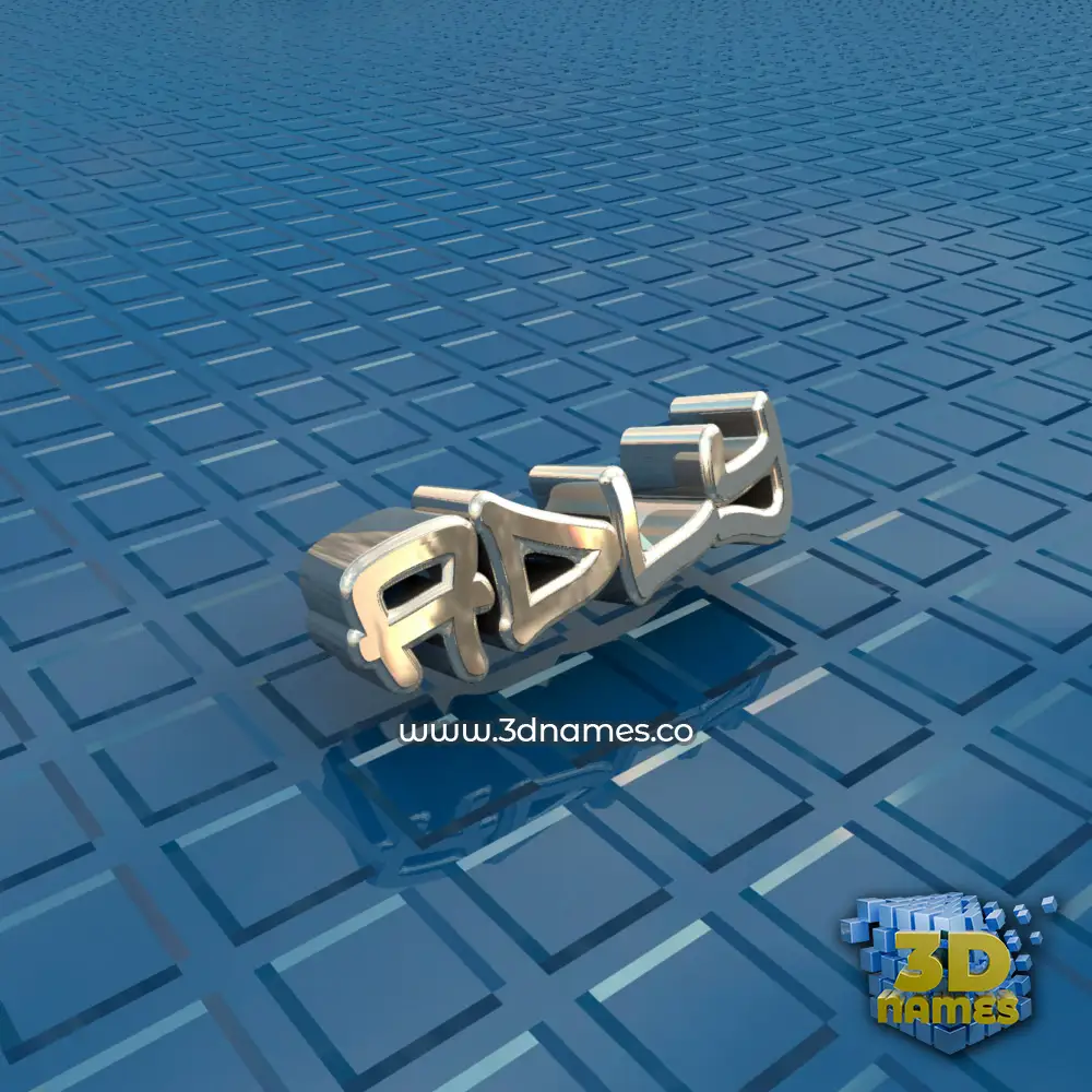adly in Blue Bling style - 3D name wallpaper