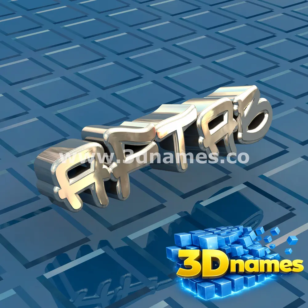 aftab in Blue Bling style - 3D name wallpaper