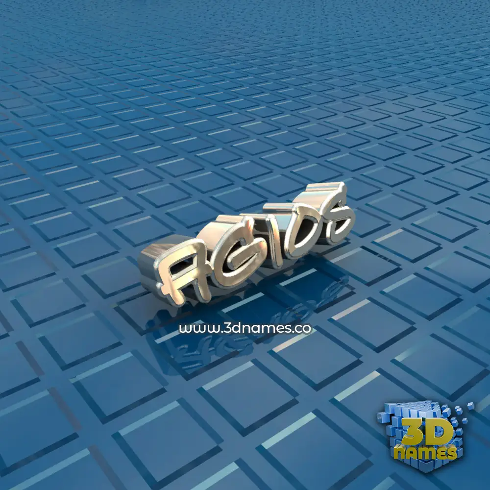 agios in Blue Bling style - 3D name wallpaper
