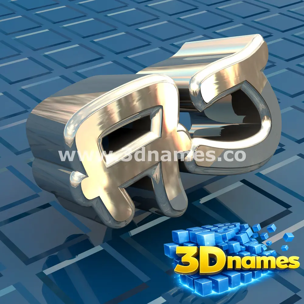 aj in Blue Bling style - 3D name wallpaper