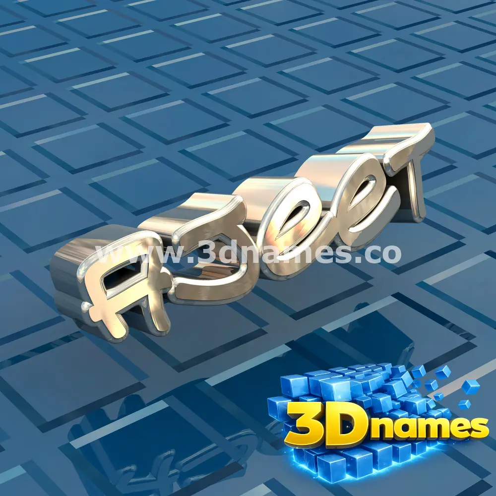ajeet in Blue Bling style - 3D name wallpaper