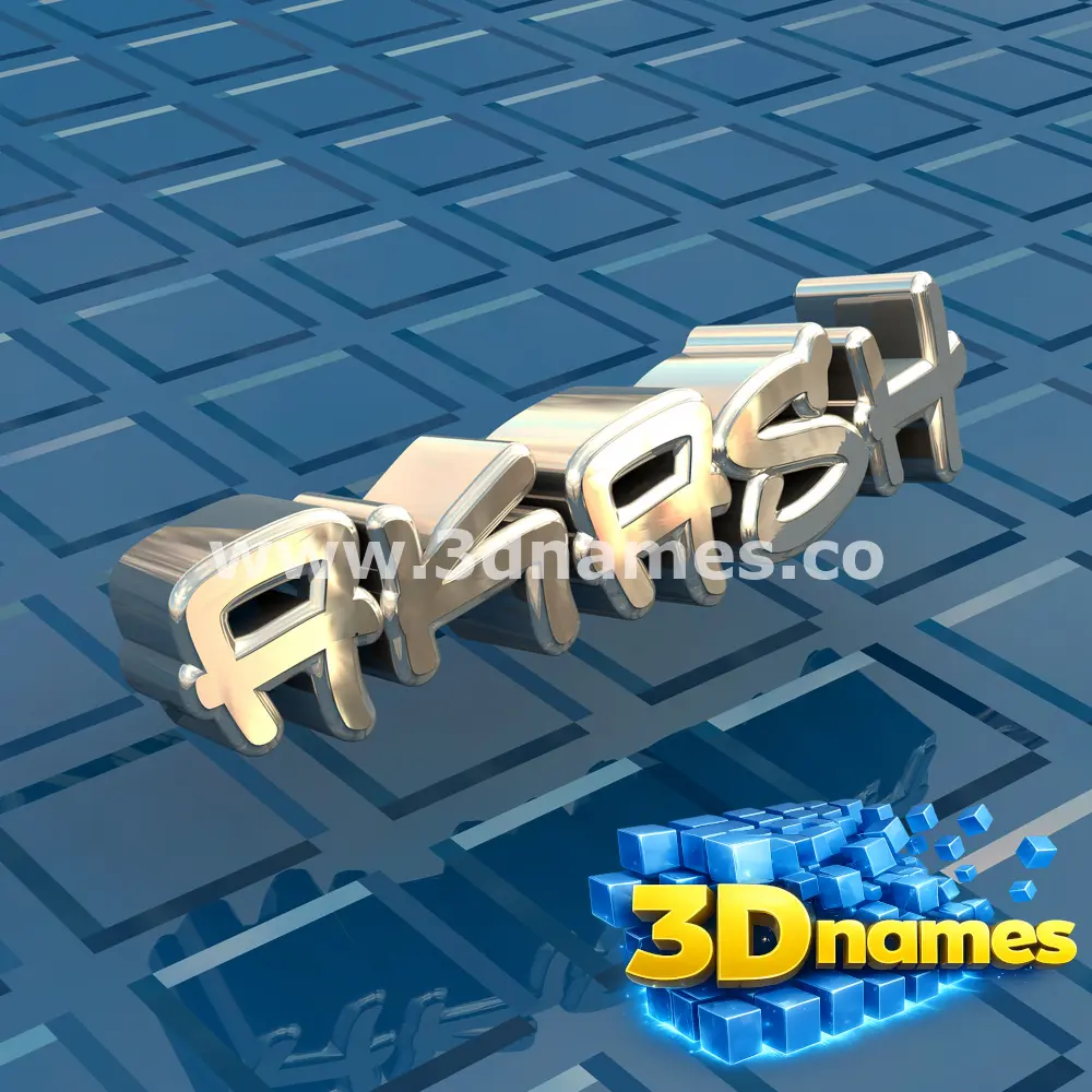 akash in Blue Bling style - 3D name wallpaper