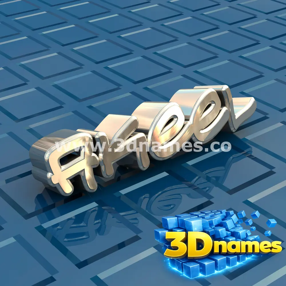 akeel in Blue Bling style - 3D name wallpaper