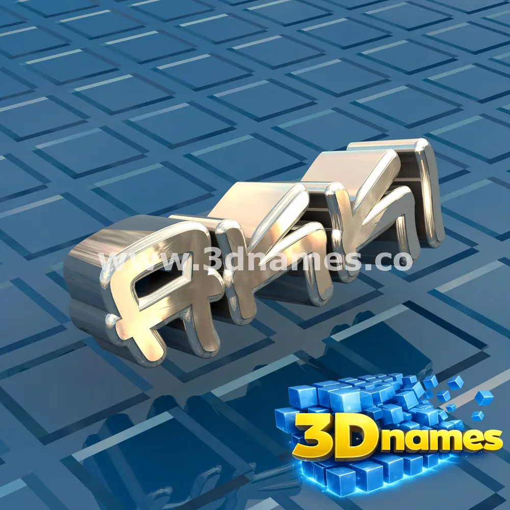 akki in Blue Bling style - 3D name wallpaper