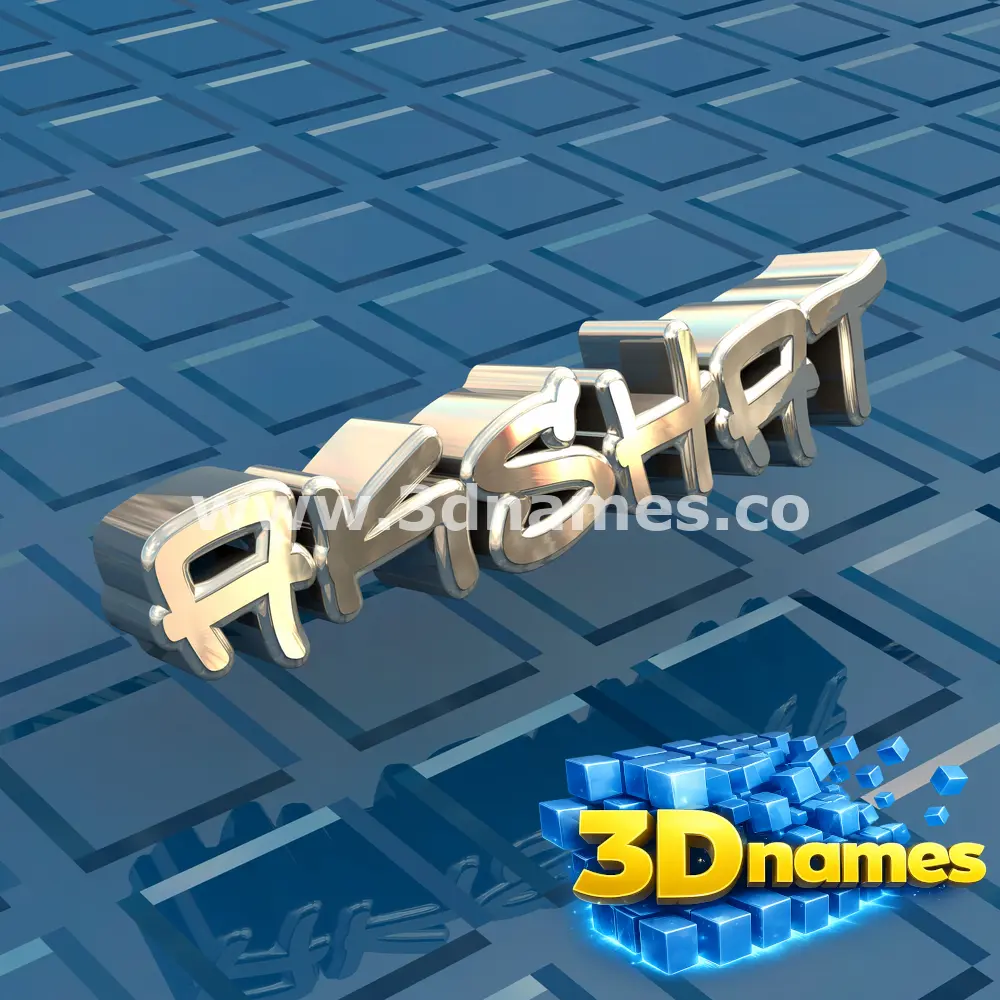 akshat in Blue Bling style - 3D name wallpaper