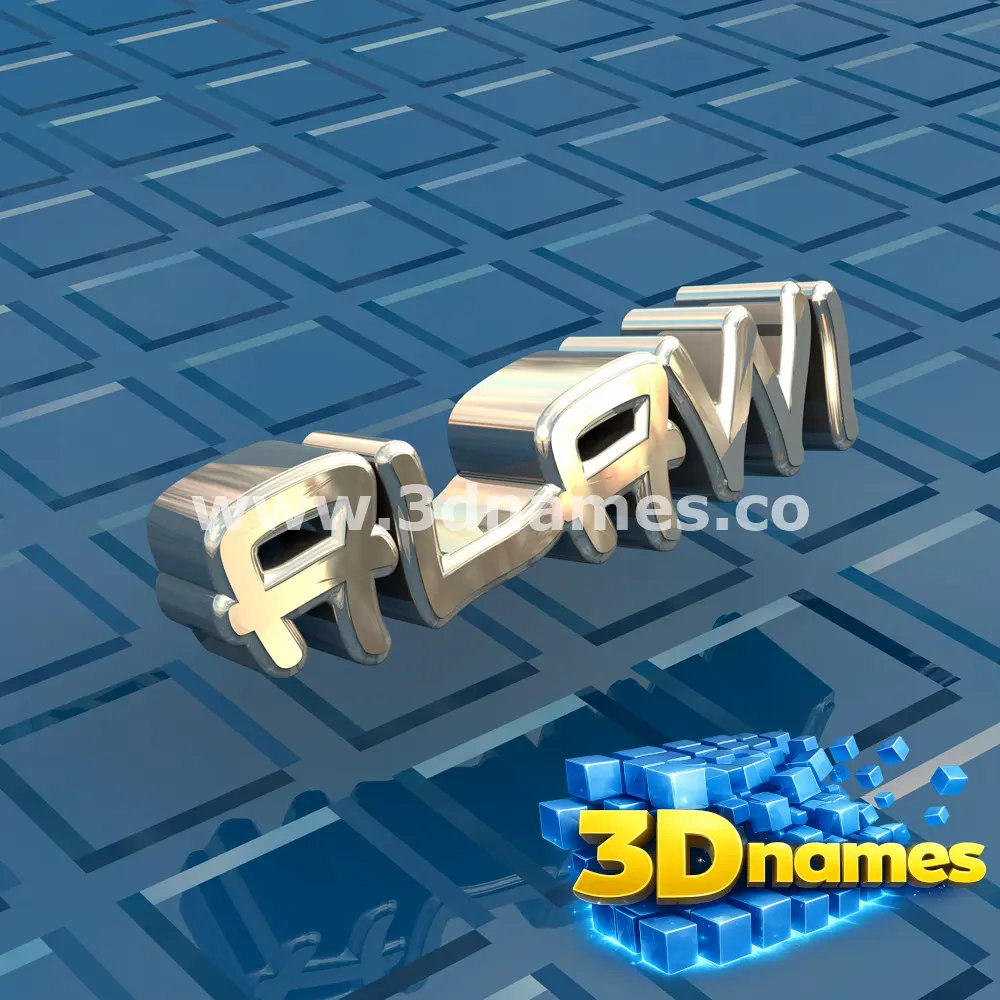 alawi in Blue Bling style - 3D name wallpaper