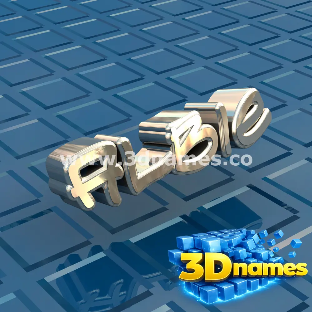 albie in Blue Bling style - 3D name wallpaper
