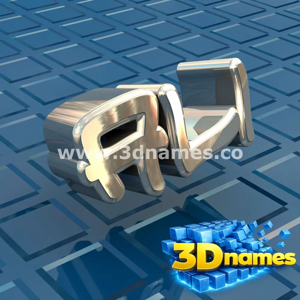 ali in Blue Bling style - 3D name wallpaper