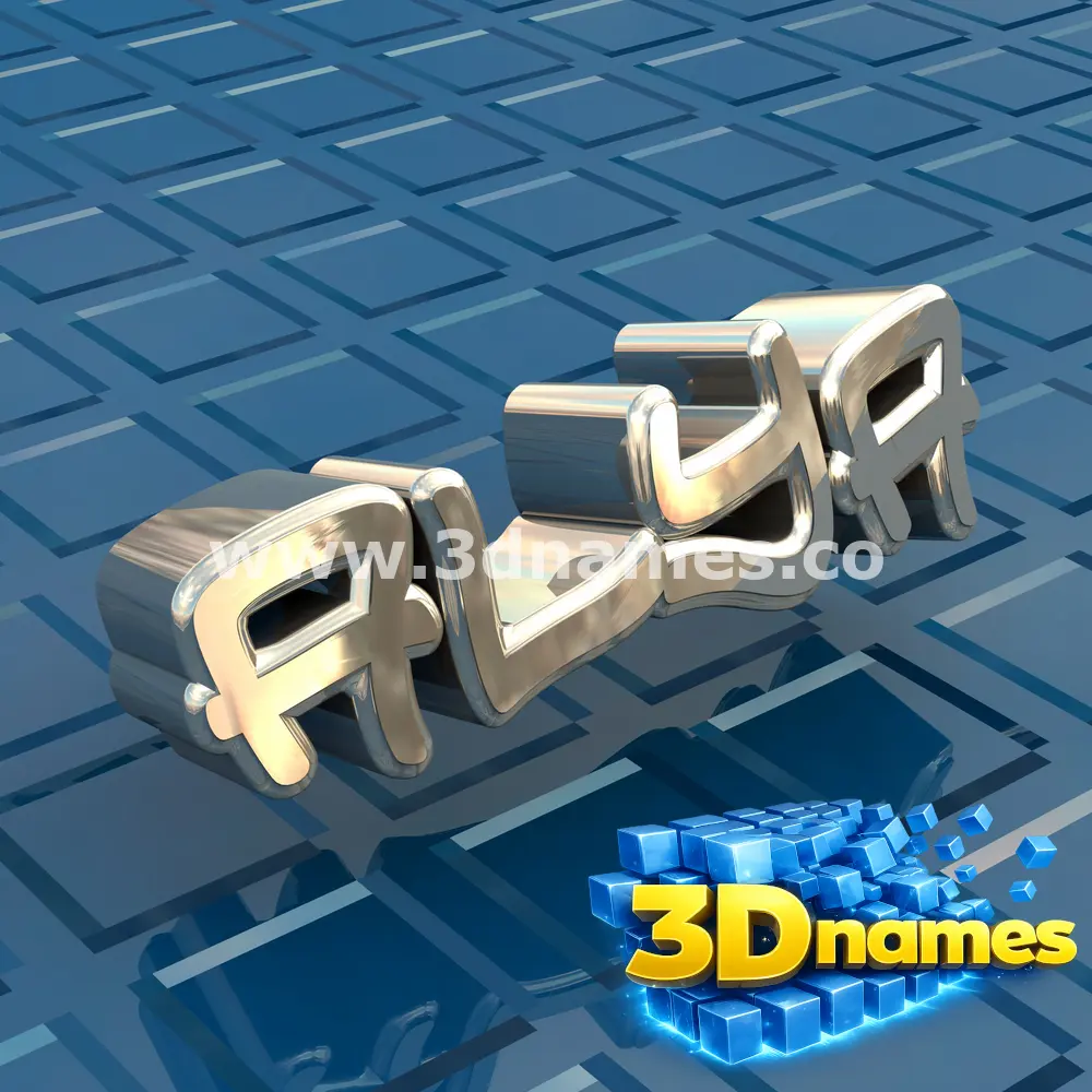alya in Blue Bling style - 3D name wallpaper