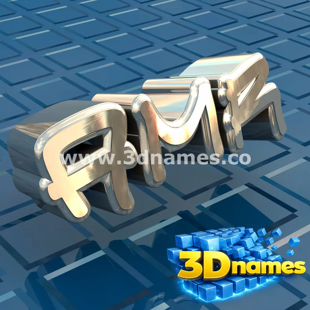 amr in Blue Bling style - 3D name wallpaper